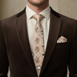 Gravata Boho Botânico