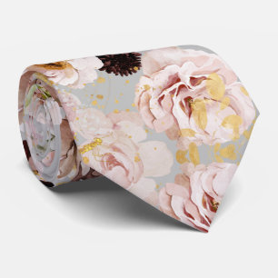 Gravata Boho H2 Dusty Rosas Borgonha Mães DIY fundo N