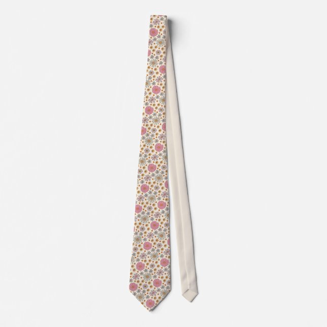 Gravata Boho Lightheared Primavera Floral (Frente)