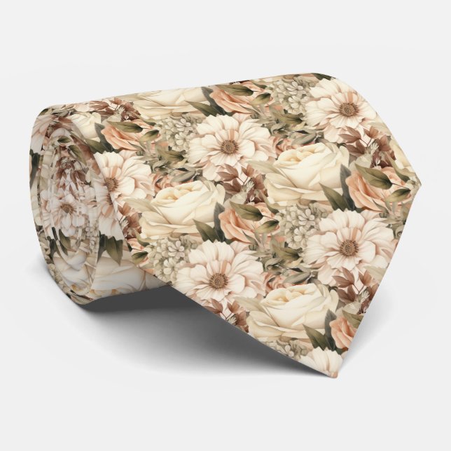 Gravata Boho Office Neck Tie | Professional and Classic (Rolled)