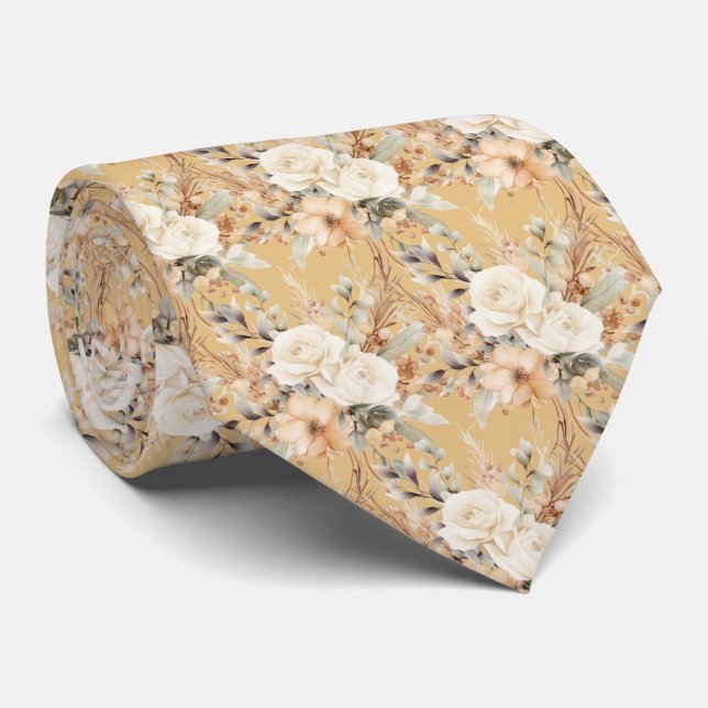 Gravata Boho Office Neck Tie | Professional and Classic (Rolled)