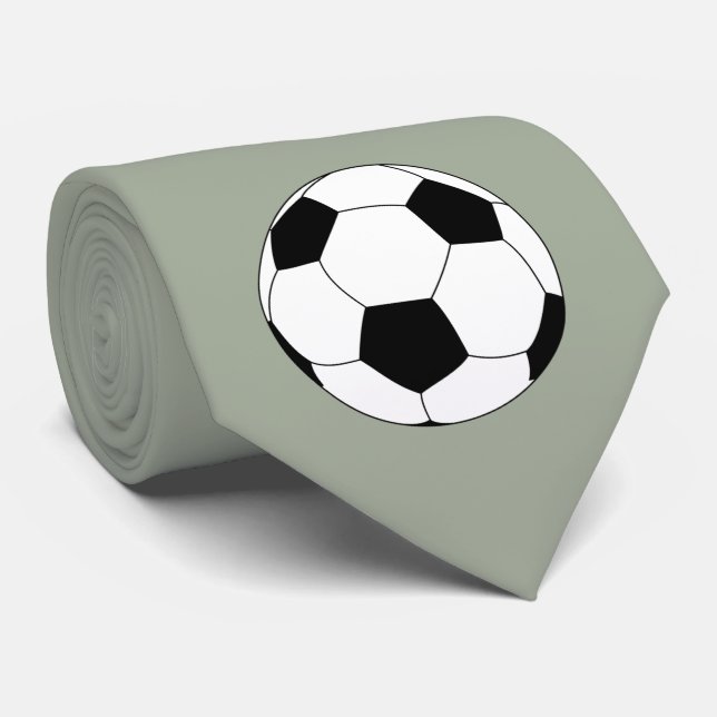 Gravata Bola de Futebol (Futebol) (Rolled)