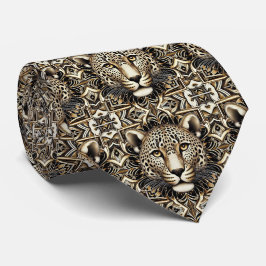Gravata Bold Leopard Tie | Perfect for a Night on the Town