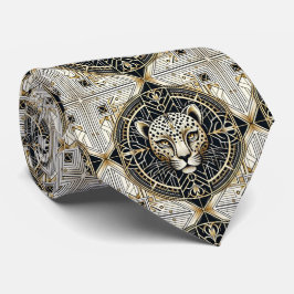 Gravata Bold Leopard Tie | Perfect for a Night on the Town