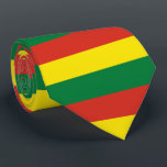 Gravata Bolívia<br><div class="desc">Cor da bandeira da Bolívia: vermelha,  amarela,  verde</div>
