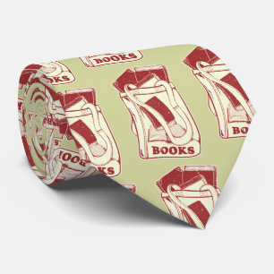 Gravata Bolsa de livros que adoro ler