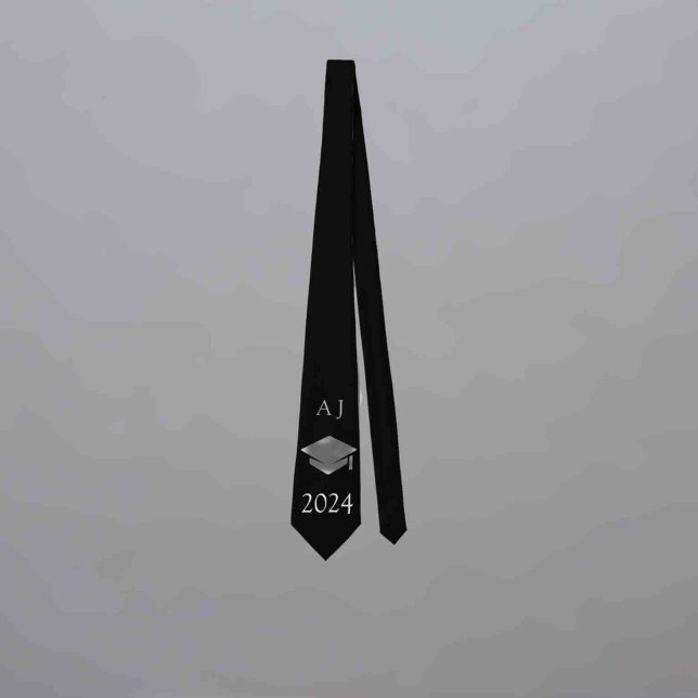 Gravata Boné de formatura 2024 - monograma (Criador carregado)