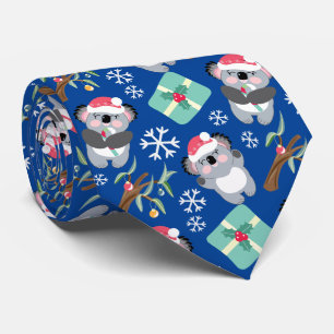Gravata Bonita Koala de Natal