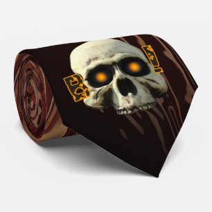 Gravata Boo Skull