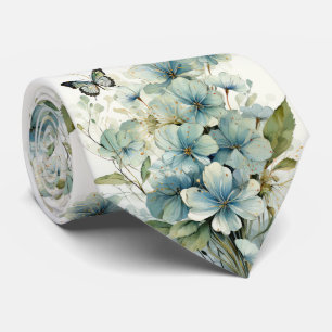 Gravata Borboleta Azul