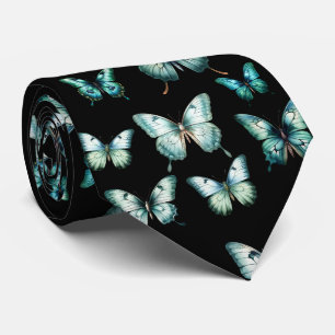 Gravata Borboleta Azul Elegante