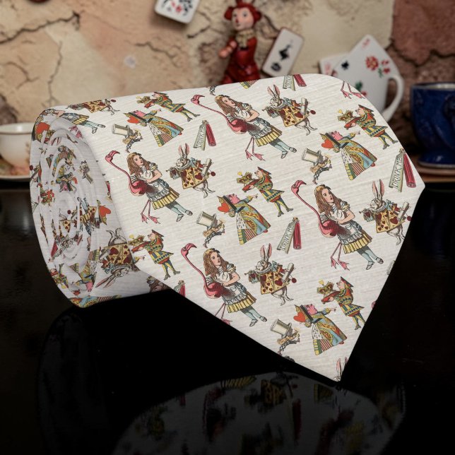 Gravata Borboleta Padrão Clássico Wonderland (Criador carregado)