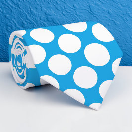 Gravata Borboleta Personalizada Pontos de Bolha Az