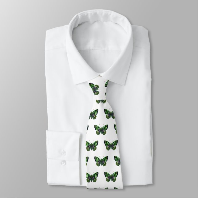 Gravata Borboleta Verde (Amarrado)