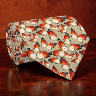 Gravata Borboletas Padrão Personalizado
