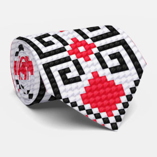 Gravata Bordado do ucraniano do OPUS