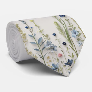 Gravata Botânica de Prado de Flores Silvestres