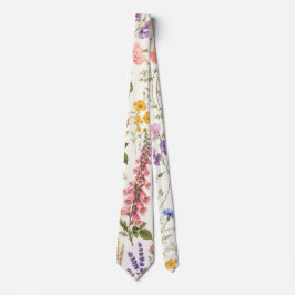 Gravata Botânica de Prado de Flores Silvestres