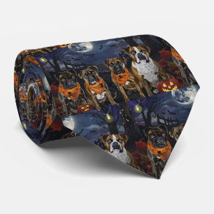 Gravata Boxer Halloween Assustador