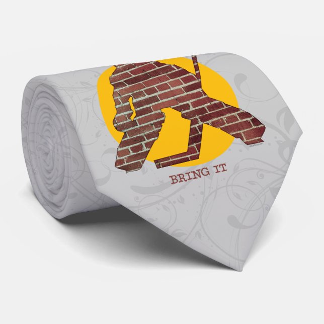 Gravata Brick Wall Hockey Goalie (Rolled)