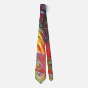 Gravata Brigas de Formulários por Franz Marc, Vintage Fin