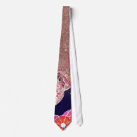 Brilho Dourado cor-de-rosa floral azul alaranjado