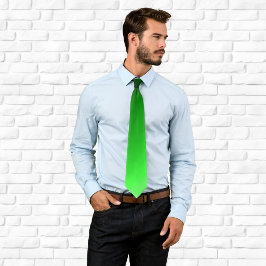 Gravata Brilho Verde Ombre
