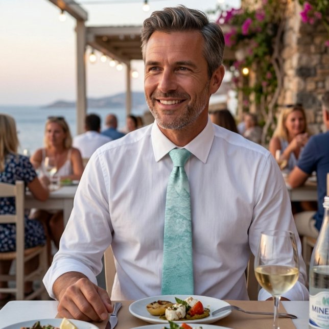 Gravata Brisa da onda do oceano (Criador carregado)