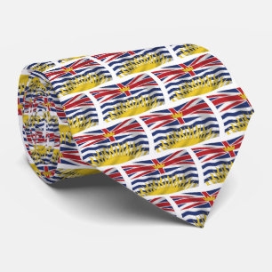 Gravata British Columbia Flag Tie
