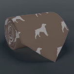Gravata Brittany Spaniel Dog Breed Silhouettes Padrão<br><div class="desc">Esta gravata original do pescoço do padrão Brittany Spaniels faz um presente de excelente para pais de cães! Disponível em várias cores, esta gravata legal faz uma declaração para qualquer um que ama uma Bretanha. Um presente incrível para a cara que veste empate para negócios, ou para eventos especiais como...</div>