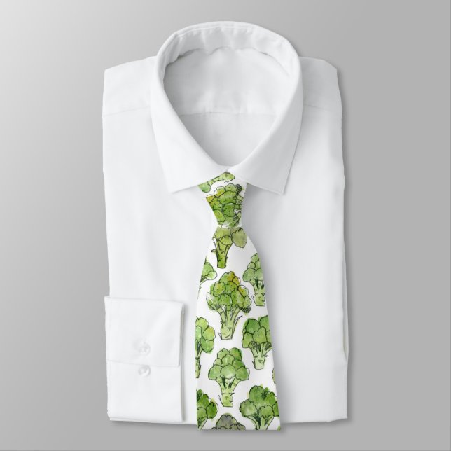 Gravata Broccolli - formal (Amarrado)