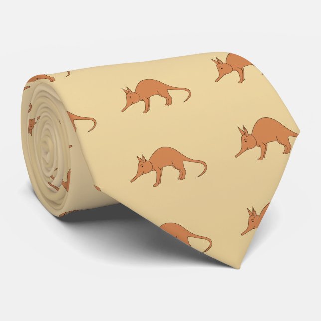 Gravata Brown Aardvark (Rolled)