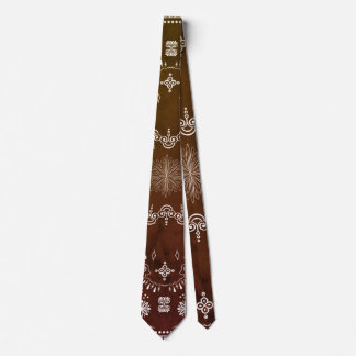 Gravata Brown Paisley Tie