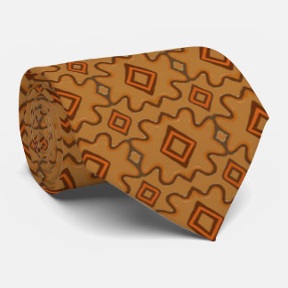 Gravata Brown Southwestern Style Pattern 