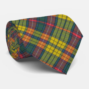 Gravata Buchanan Ancient Tartan Pattern