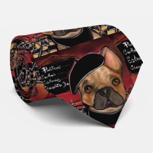 GRAVATA BULLDOG FRANCÊS     