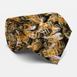 Gravata Bumble o laço do pescoço dos homens das abelhas