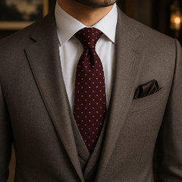 Gravata Burgundy Champagne Luxo Poder Casamento