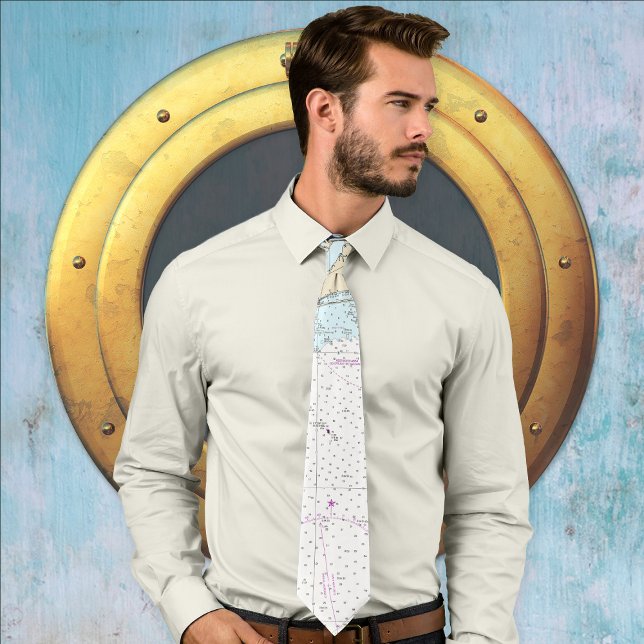 Gravata Cabo Hatteras a Charleston Authenticated NMaritime (Criador carregado)