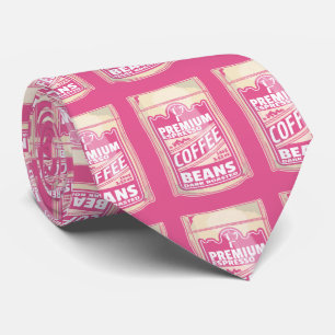 Gravata Café espresso Premium feijões cor-de-rosa comida