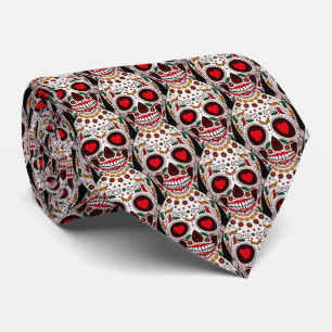 Gravata Calavera Colmeia do Pescoço para o Negrito e a Ocu