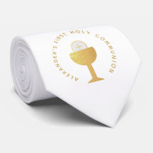 Cálice de Faux Ouro Branco da Primeira Comunhão Eu