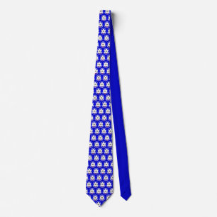 Gravata California EMS Star of Life Blue Tie
