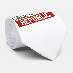 Gravata California Republic for Holidays style