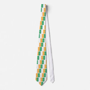 Gravata Camarões numa bandeira