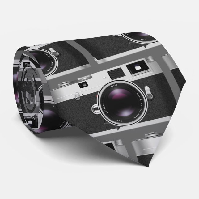 Gravata Câmera fotográfica (Rolled)