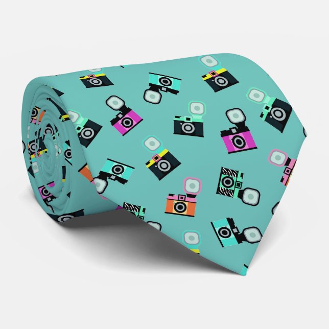 Gravata Câmera pronta (Rolled)