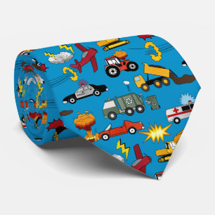 Gravata Câmeras Retro Caminhões Carros Veículos Aviões