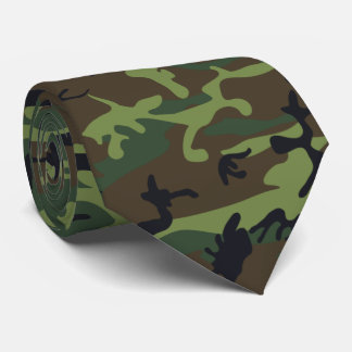 Gravata Camouflage, Camouflage Veteran Neckties Neck Tie