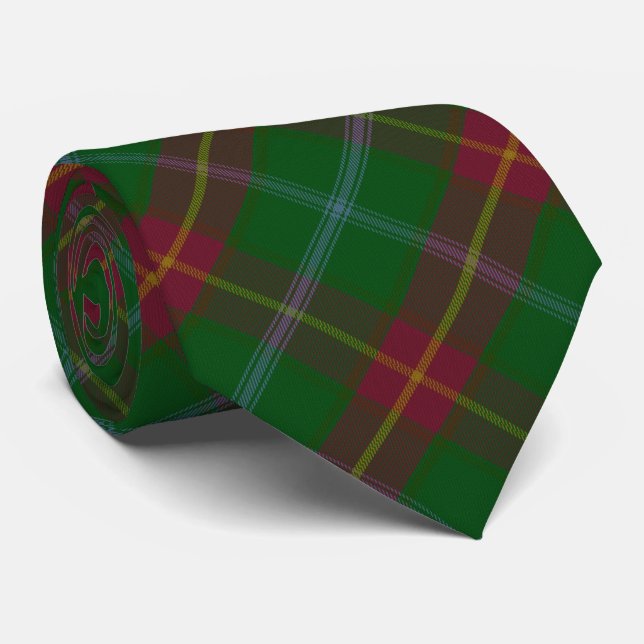 Gravata Canada - Manitoba Tartan (Rolled)